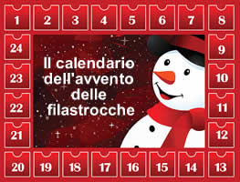 Il calendario dell’avvento delle filastrocche